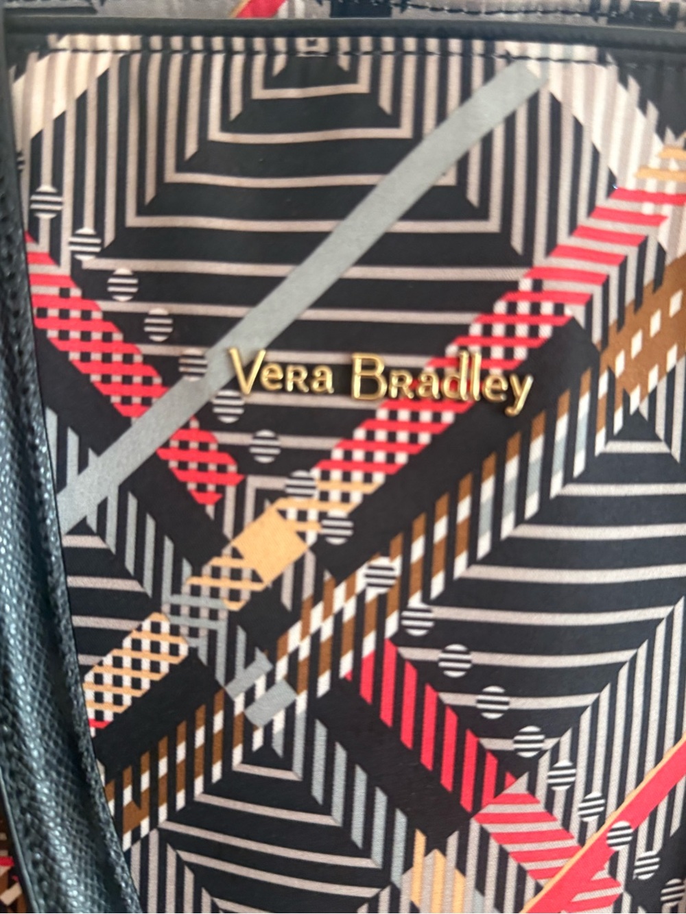 Vera Bradley nylons leathers bag  New - Picture 6 of 6
